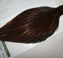 Hen cape Wet and Dry badger Dk. brown  Whiting
